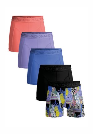 5-PACK - Trunks - print black blue purple pink