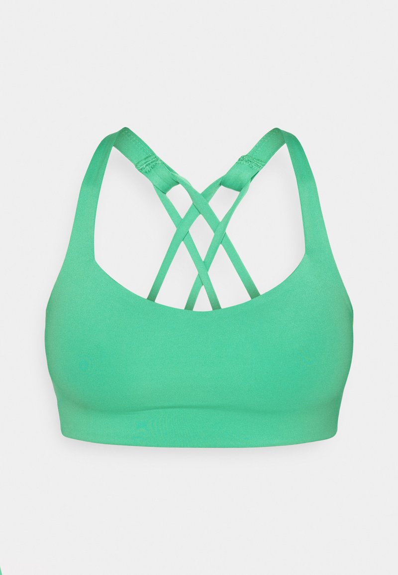 Girlfriend Collective Sport-bh met medium support groen Girlfriend Collective Sport-bh met medium support groen