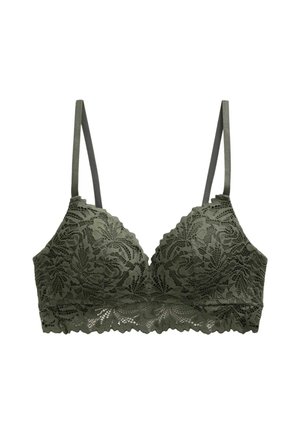 Next, PADDED NON WIRE FIT - LACE ULTIMATE COMFORT BRA - Triangle bra - green