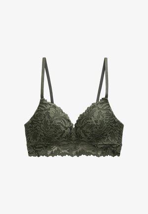Next, PADDED NON WIRE FIT - LACE ULTIMATE COMFORT BRA - Triangle bra - green