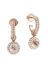KNOT YOU - Oorbellen - rose goldenfarbe