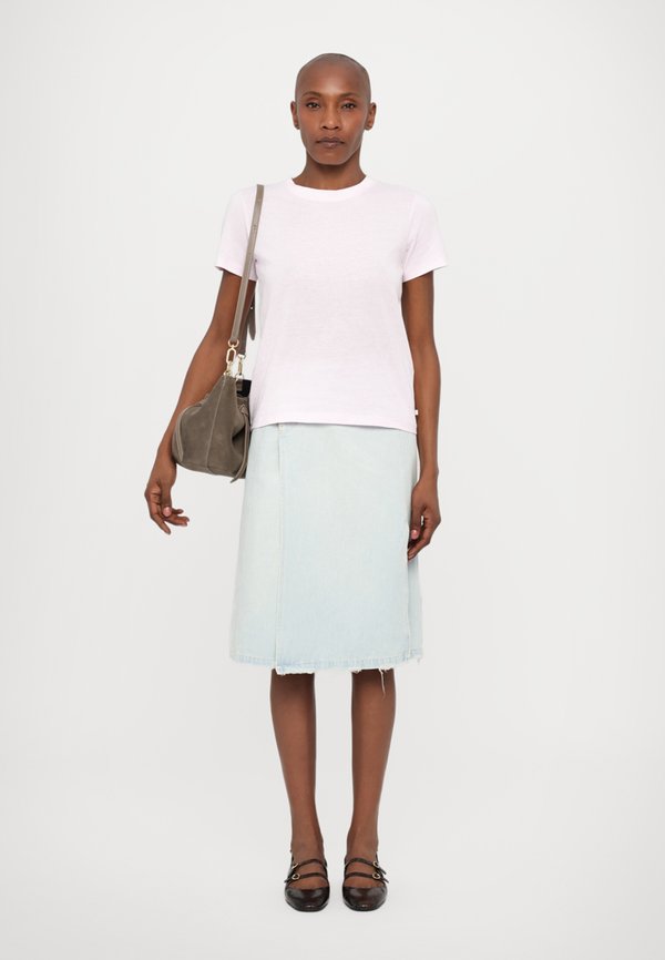 WRAP SKIRT - Denim skirt2