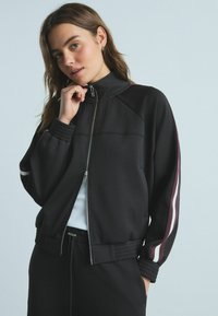 Next FULL ZIP - REGULAR FIT - Mikina so zipsom - black white