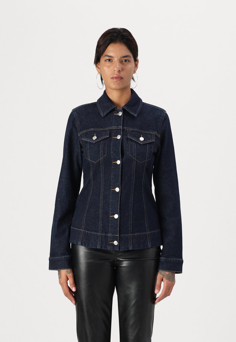 ONLY Tall ONLFREDERIKKE - Denim jacket - dark blue denim