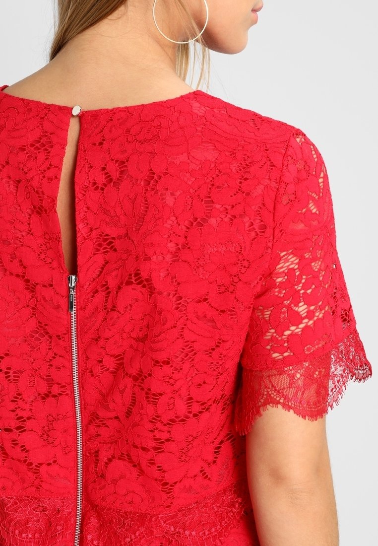 Dorothy Perkins Petite Shift dress - red - (Pre-owned) - Zalando.ie
