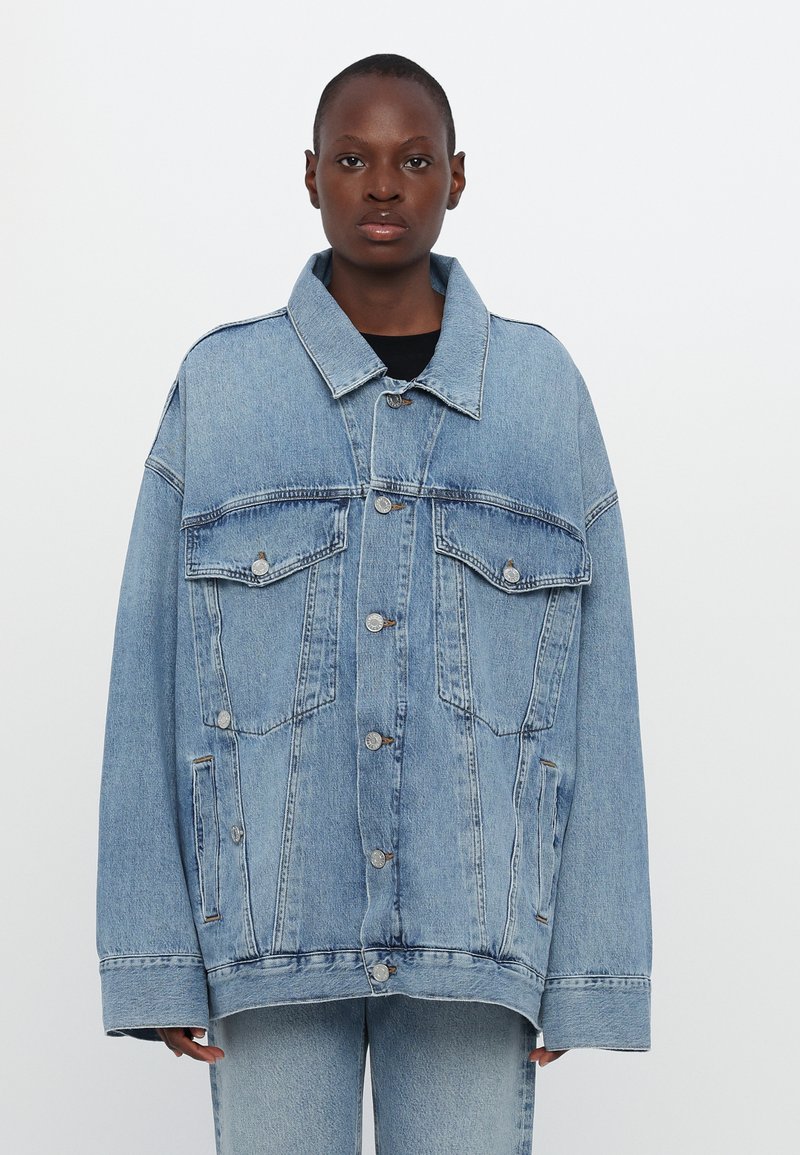 Agolde REWORKED WAYNE JACKET - Džinsinis švarkelis - blue denim