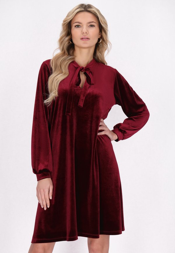 Freizeitkleid - burgundy
