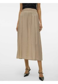 Vero Moda VMJOSIE - Gonna a campana - silver mink