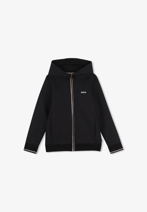 BOSS Kidswear, CARDIGAN DE JOGGING - Sweat zippé - black