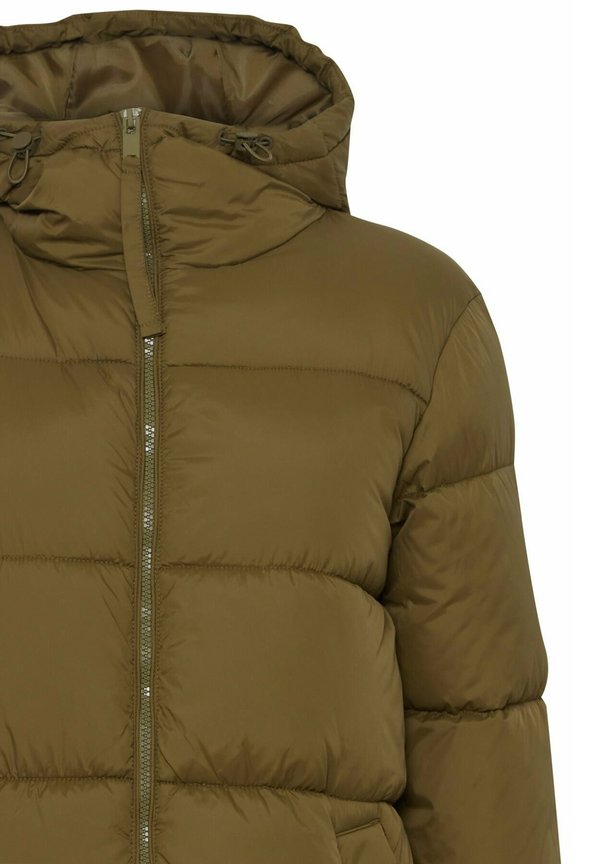 BYBOMINA LONG COAT - Winter coat - olive3