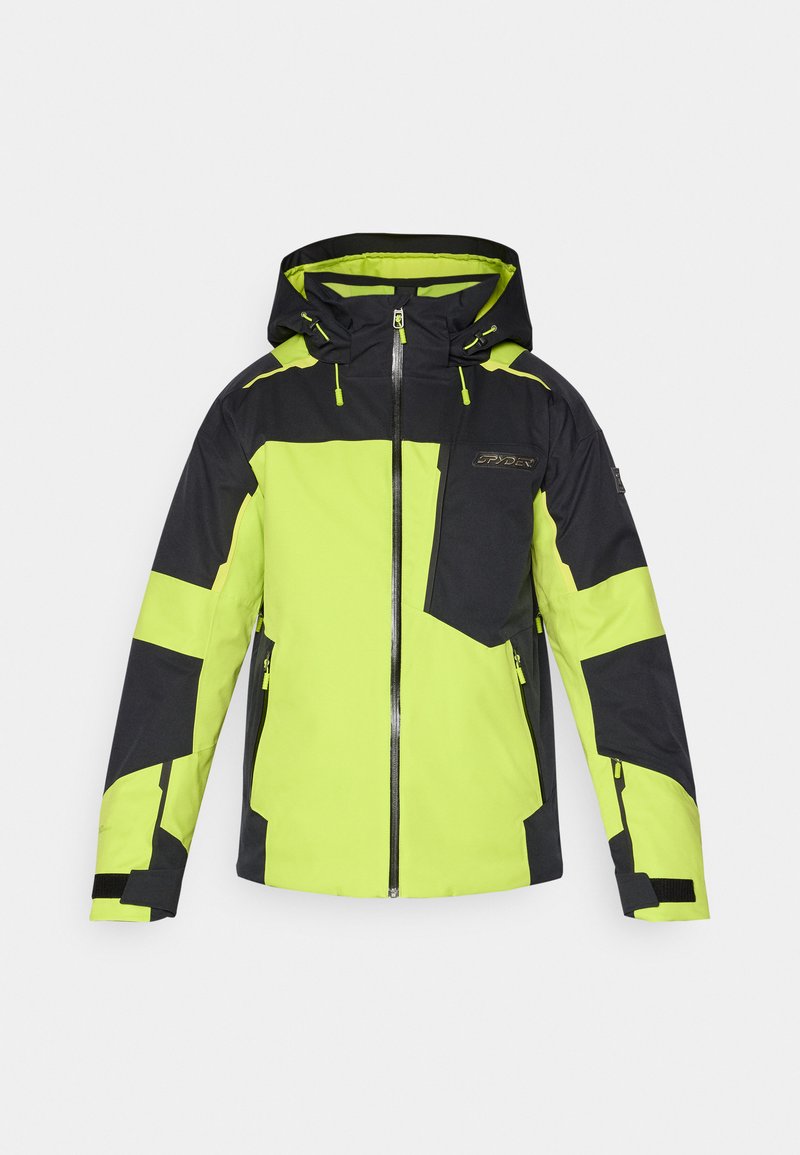 Spyder Ski jas lichtgeel