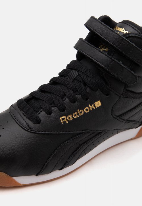 Reebok F/S HI - Zapatillas altas - black/gold-coloured — photo 6