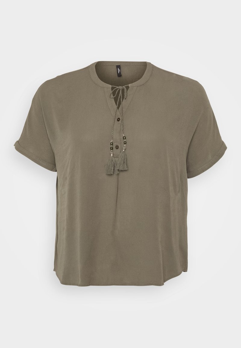 Vero Moda Curve Blouse kaki Vero Moda Curve Blouse kaki