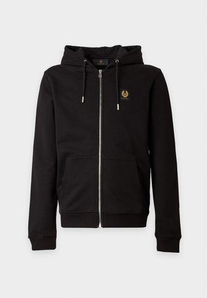 Belstaff, FULL ZIP HOODIE - Sweat zippé - black