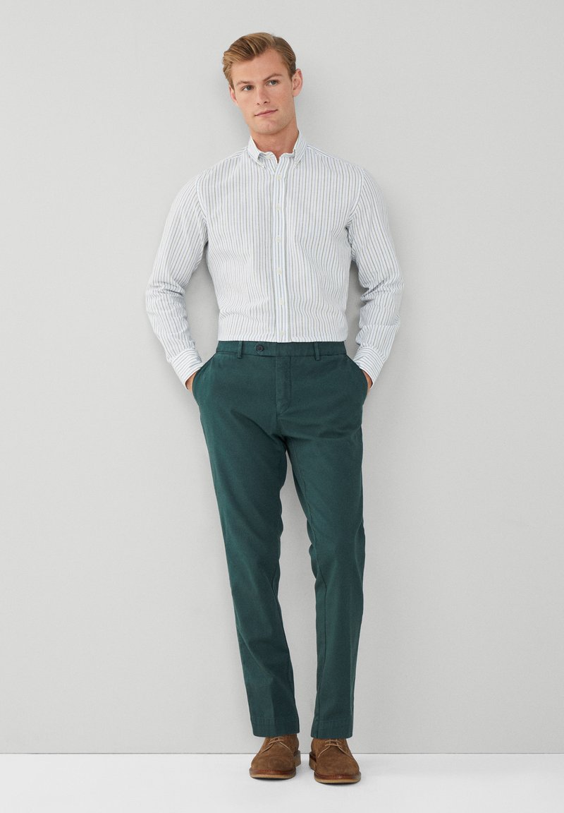 Hackett London Chino groen