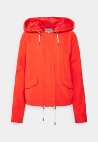 Não selecionado, poppy red