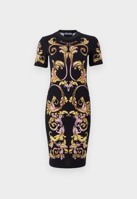 Džersejové šaty - black/gold-coloured