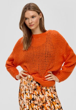 Strickpullover - orange