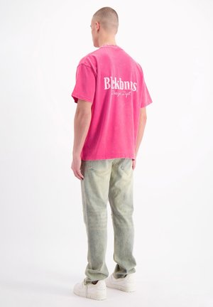 Black Bananas, BRUSH - T-shirt print - pink
