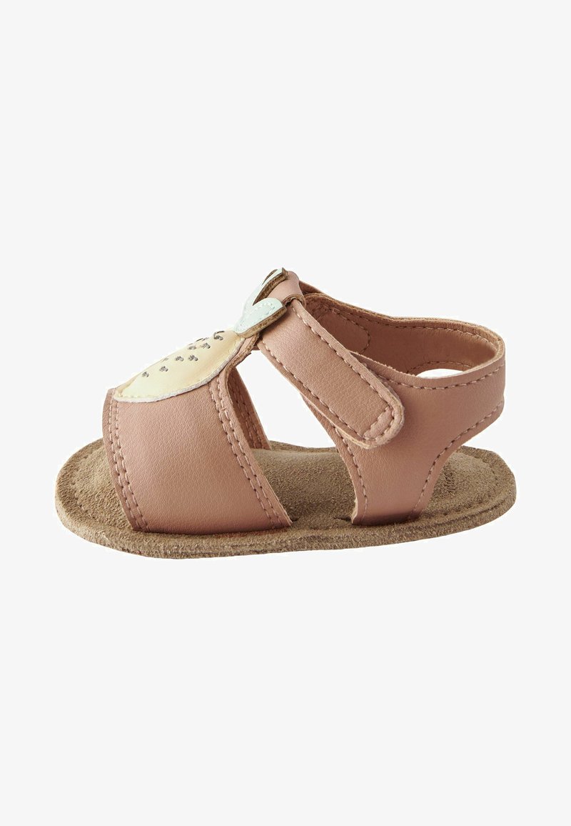 Next CHARACTER REGULAR FIT - Lær-at-gå-sko - tan lemon