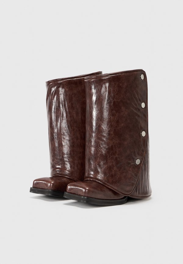 EMRIK UNISEX - High heeled boots - maaron old4