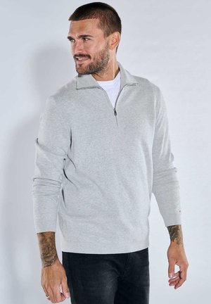 KRAGEN - Strickpullover - silbergrau