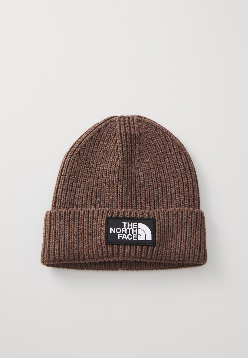 The North Face TNF LOGO BOX CUFFED - Čepice - smokey brown