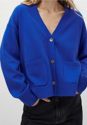 Cardigan - royal blue