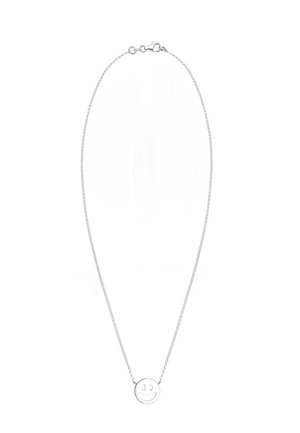 HAPPY FACE - Collana - silberfarben