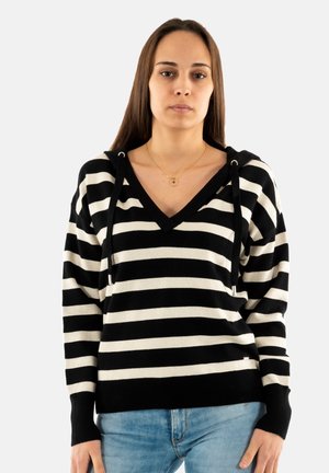 Morgan MBALLON - Felpa con cappuccio - noir