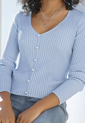 LASCANA, Pullover - light blue