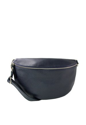 DrachenLeder Gürteltasche - blau