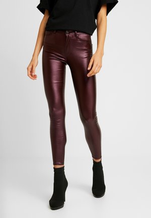 Pantalon classique - dark red