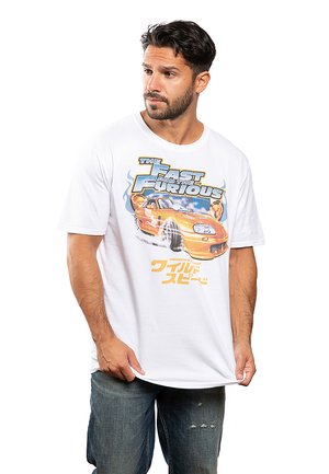 Cotton Soul, SUPRA - Print T-shirt - white