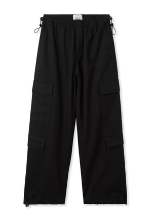 Terranova PARACHUTE  - Pantaloni cargo - nero