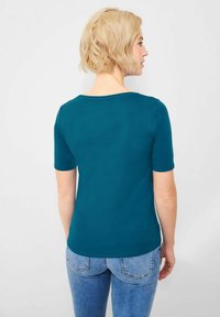 Cecil IN UNIFARBE - T-shirt basic - blau