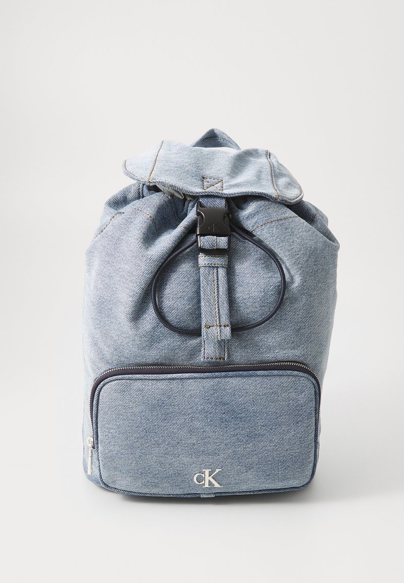 Calvin Klein Jeans LUNA MINI FLAP BACKPACK - Rucksack - denim/light ...