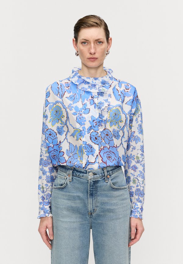 SOPHIA  - Button-down blouse - china vine degrade