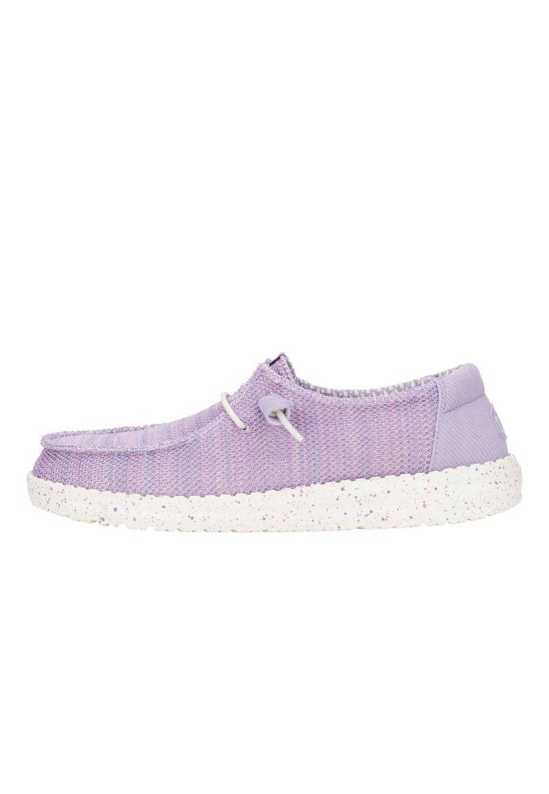 HEYDUDE Wendy Stretch Sox - Slip-On Schuhe - Sportlicher Schnürer - lilac multi