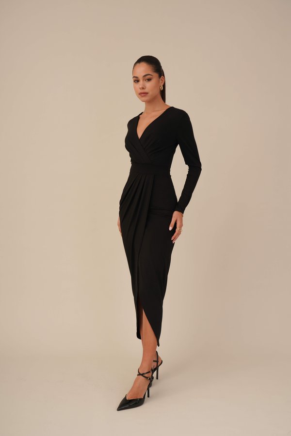 BINA PLEAT  - Jersey dress