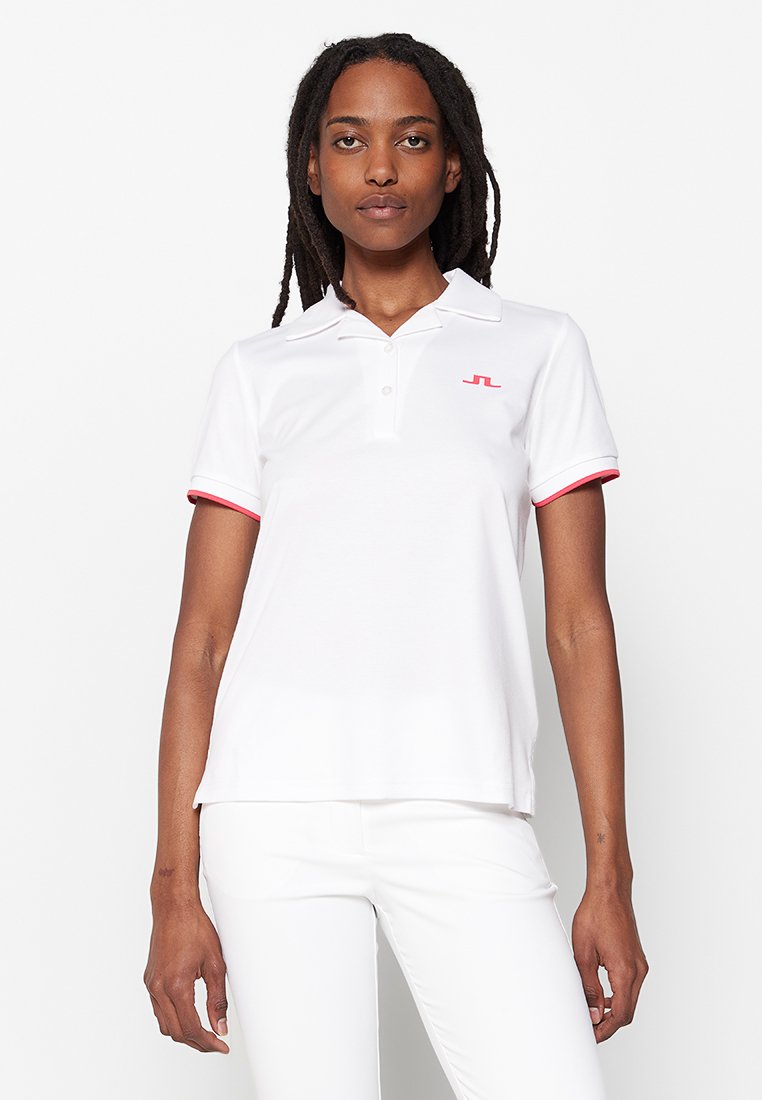 J.LINDEBERG Poloshirt wit J.LINDEBERG Poloshirt wit