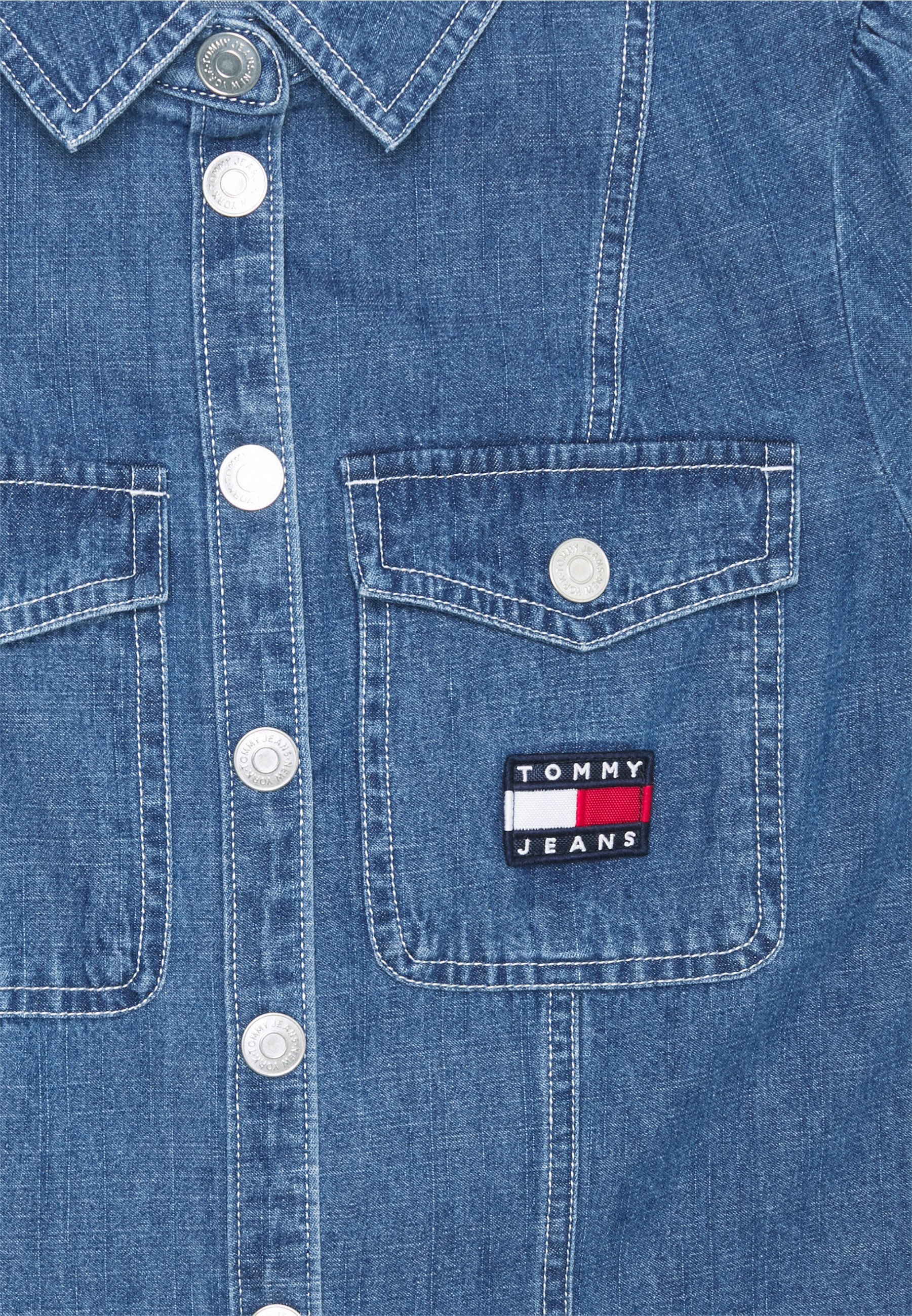 Tommy Jeans CHAMBRAY SHIRT DRESS 