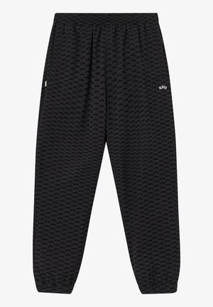 BLKVIS ALLOVER TRACK PANTS UNISEX - Tracksuit bottoms - black