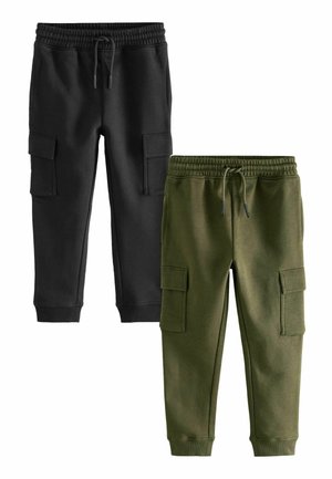 2 PACK-REGULAR FIT - Kapsáče - black green