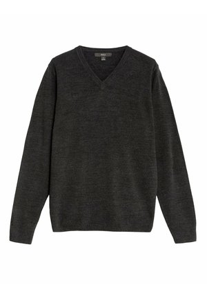 Marks & Spencer CASHMILON V-NECK - Pullover - charcoal