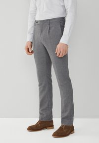 Hackett London - HNDSTOOTH PLTD - Chino kalhoty - grey Miniatura obrázku 1