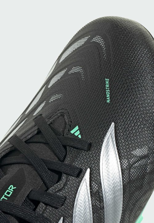 adidas PREDATOR LEAGUE FIRM GROUND KIDS UNISEX - Firm-ground football boots - core black silver metallic pulse mint — foto 7