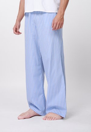 2 PACK STRIPED COTTON NIGHTWEAR BOTTOMS - Παντελόνι πιτζάμας - blue with white stripe