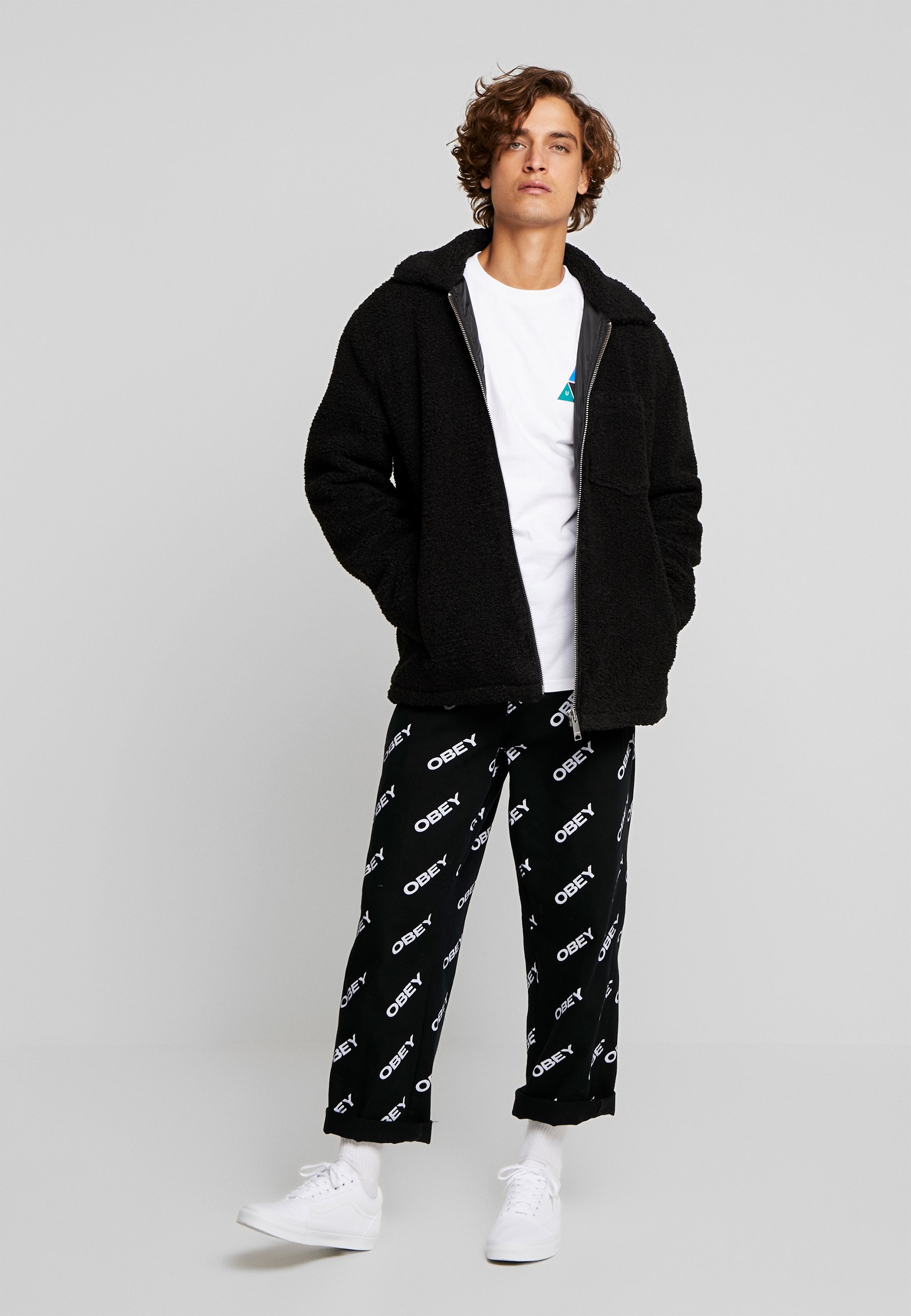 Weekday RUSS PILE JACKET Fleecejakke black Zalando.no Weekday RUSS PILE JACKET Fleecejakke black Zalando.no