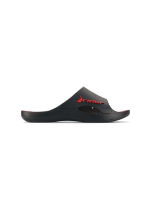 KLAPKI - Chanclas de baño - black red